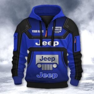 Jeep Custom Name High Quality Cotton Thick Hoodie VS19