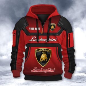 Lamborghini Custom Name High Quality Cotton Thick Hoodie VS19