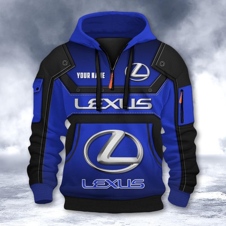 Lexus DMHT2207 3D Half-zip Hoodie Multicolor (3)