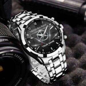 Mercedes Custom Name Elegant Fashion Design Watch VS63