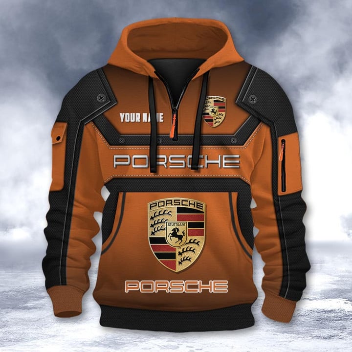 Porsche DMHT2224 3D Half-zip Hoodie Multicolor (1)