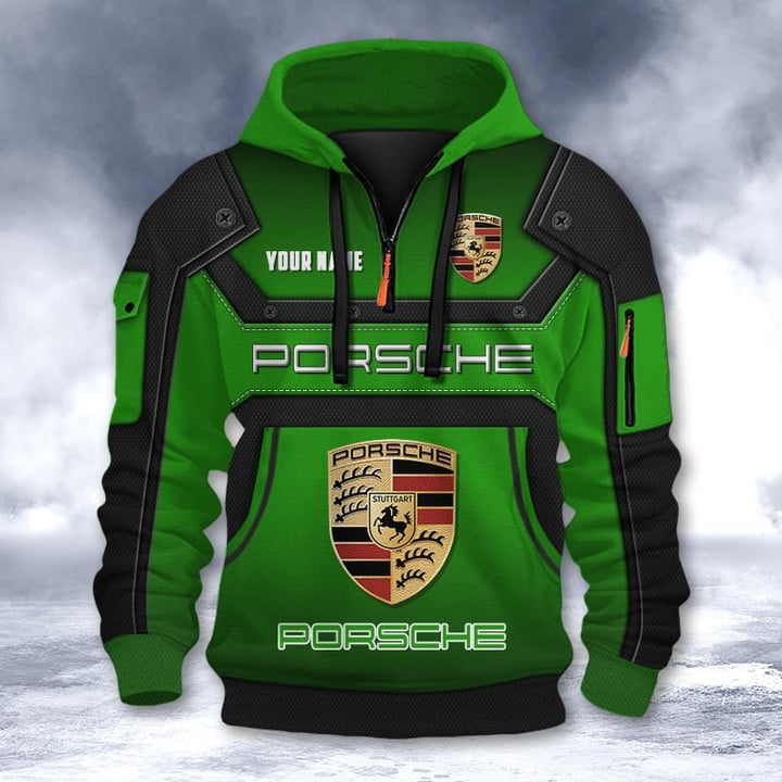 Porsche DMHT2224 3D Half-zip Hoodie Multicolor (2)
