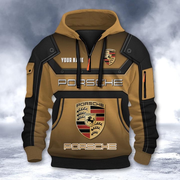Porsche DMHT2224 3D Half-zip Hoodie Multicolor (3)