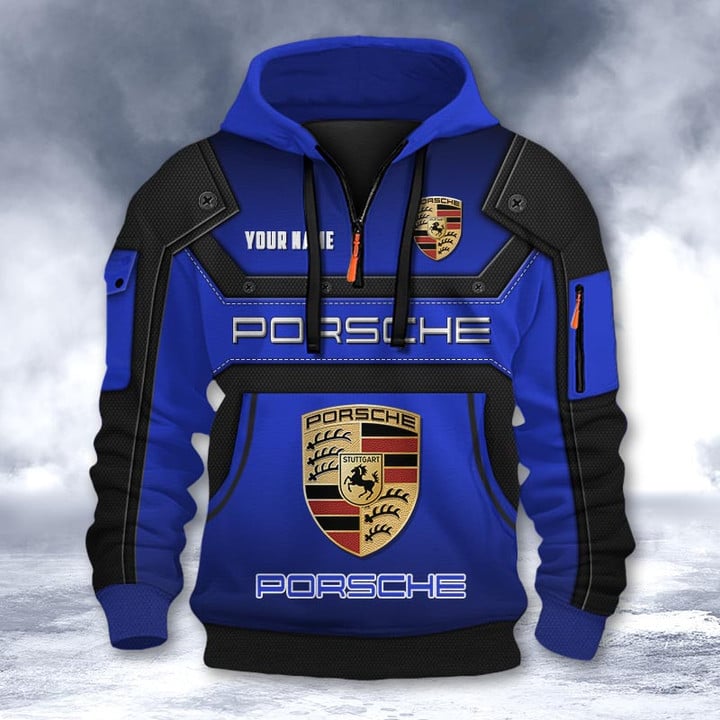 Porsche DMHT2224 3D Half-zip Hoodie Multicolor (4)