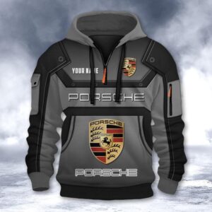 Porsche Custom Name High Quality Cotton Thick Hoodie VS19