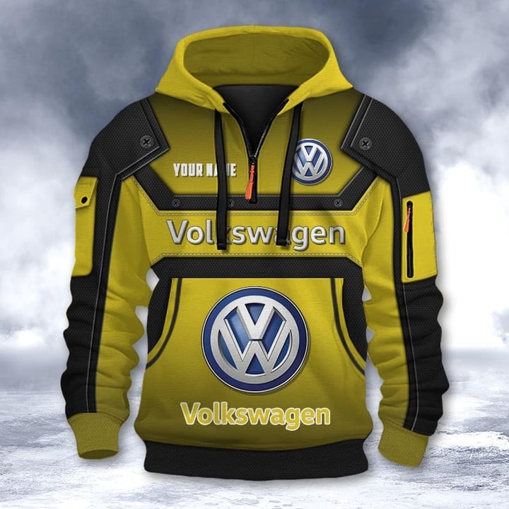 Volkswagen DMHT2242 3D Half-zip Hoodie Multicolor (1)