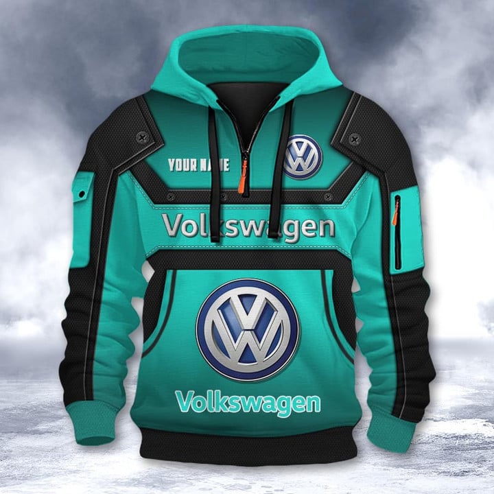 Volkswagen DMHT2242 3D Half-zip Hoodie Multicolor (4)