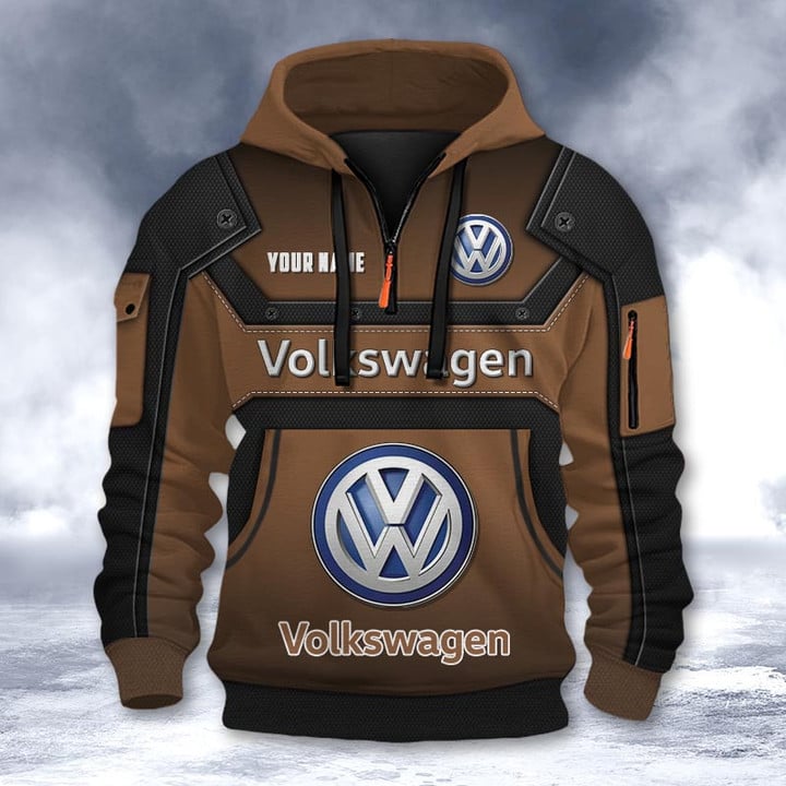 Volkswagen DMHT2242 3D Half-zip Hoodie Multicolor (5)