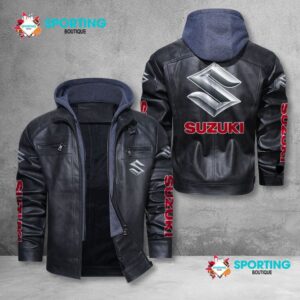 Suzuki Designed Casual Winter Leather Jacket VS01