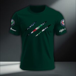 Alfa Romeo Modern Fit Luxe Classic T Shirt VS02