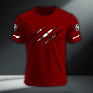 Dodge Modern Fit Luxe Classic T Shirt VS02