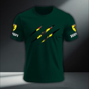 Ferrari Modern Fit Luxe Classic T Shirt VS02