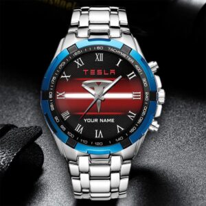 Tesla Custom Name Elegant Fashion Design Watch VS19
