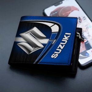 Suzuki Custom Name Casual Leather Wallet VS25