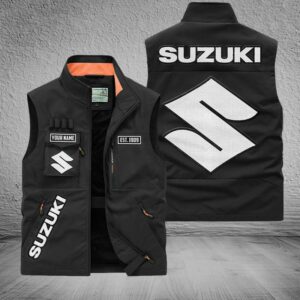Suzuki Custom Name Tactical Style Vest VS01