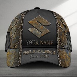 Suzuki Custom Name Universal Fit Unisex Classic Cap VS3