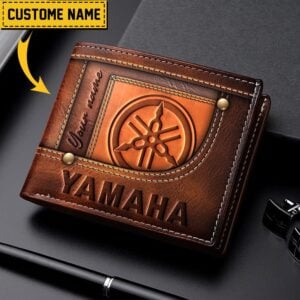 Yamaha Custom Name Casual Leather Wallet VS21