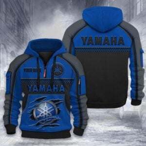 Yamaha Customized Half-zip Hoodie VS2