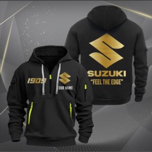 Suzuki Customized Half-zip Hoodie VS4