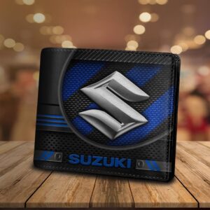 Suzuki Custom Name Casual Leather Wallet VS20