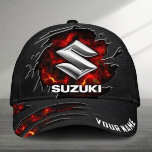 Suzuki Custom Name Universal Fit Unisex Classic Cap VS6