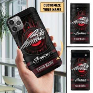Indian Motorcycle Custom Name Phone Case For All Phone Models VS05