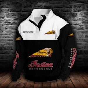 Indian Motorcycle Custom Name Casual Design Sport Sweatshirt VS2