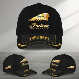 Indian Motorcycle Custom Name Universal Fit Unisex Classic Cap VS38