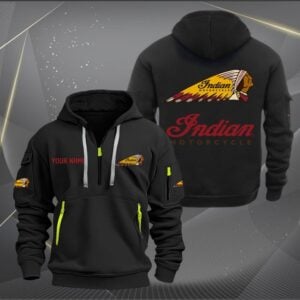 Indian Motorcycle Custom Name High Quality Thick Hoodie VS13