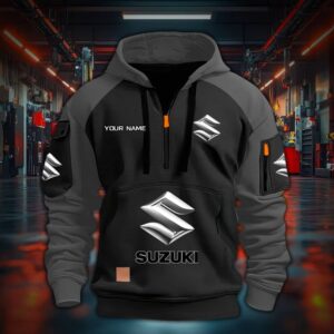 Suzuki Custom Name High Quality Cotton Thick Hoodie VS5