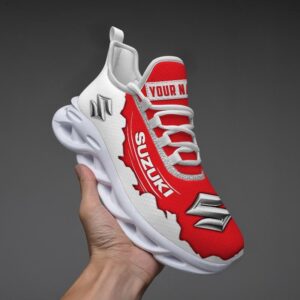 Suzuki Custom Name Design Max Soul Sneakers VS22