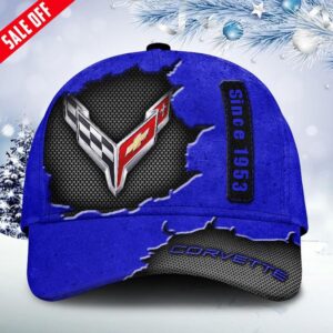 Corvette Universal Fit Unisex Classic Cap VS60