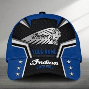 Indian Motorcycle Custom Name Universal Fit Unisex Classic Cap VS24