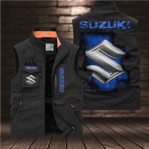 Suzuki Custom Name Tactical Style Vest VS03