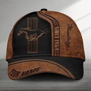 Mustang Custom Name Universal Fit Unisex Classic Cap VS53