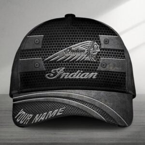 Indian Motorcycle Custom Name Universal Fit Unisex Classic Cap VS29