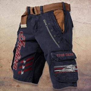 Indian Motorcycle Custom Name Fashion Design Short VS02