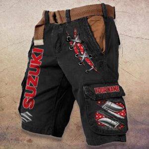 Suzuki Custom Name Fashion Design Short VS03