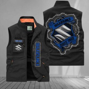 Suzuki Custom Name Tactical Style Vest VS02