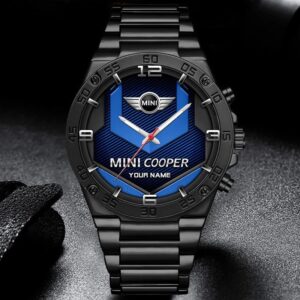 Mini Cooper Custom Name Elegant Fashion Design Watch VS2