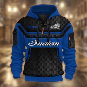 Indian Motorcycle Custom Name High Quality Thick Hoodie VS11