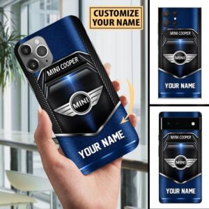 Mini Cooper Custom Name Phone Case For All Phone Models VS2