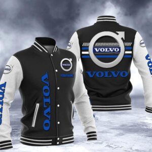 Volvo Custom Name Design Baseball Jacket Full Color VS1