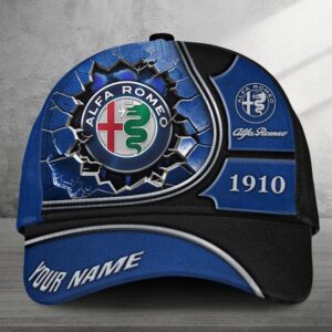 Alfa Romeo Custom Name Universal Fit Unisex Classic Cap VS46