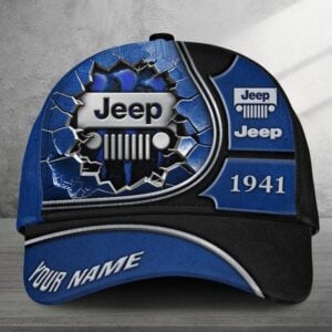 Jeep Custom Name Universal Fit Unisex Classic Cap VS46
