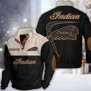 Indian Motorcycle Custom Name Casual Design Sport Sweatshirt VS1