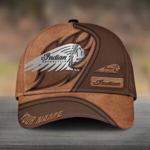 Indian Motorcycle Custom Name Universal Fit Unisex Classic Cap VS26
