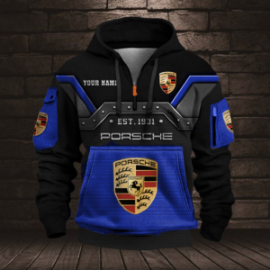 Porsche Custom Name High Quality Cotton Thick Hoodie VS20