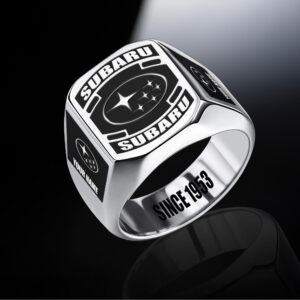 Subaru Custom Name Classic Design Ring VS16