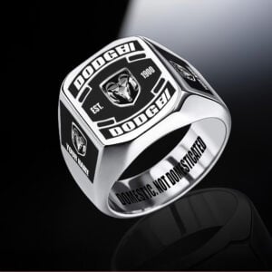 Dodge Custom Name Classic Design Ring VS16